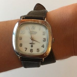 Peyote Bird Brown Leather Wrap Watch